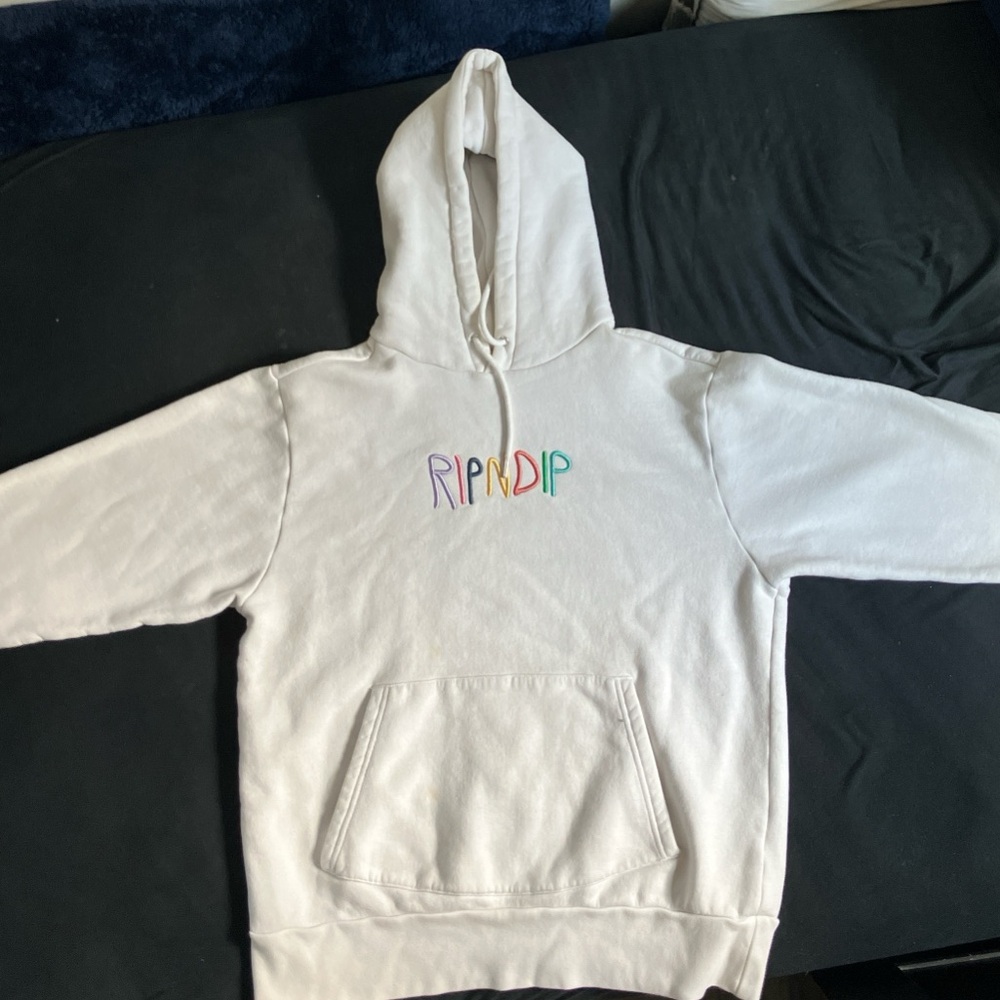 Ripndip Hoodie White Size Small Used